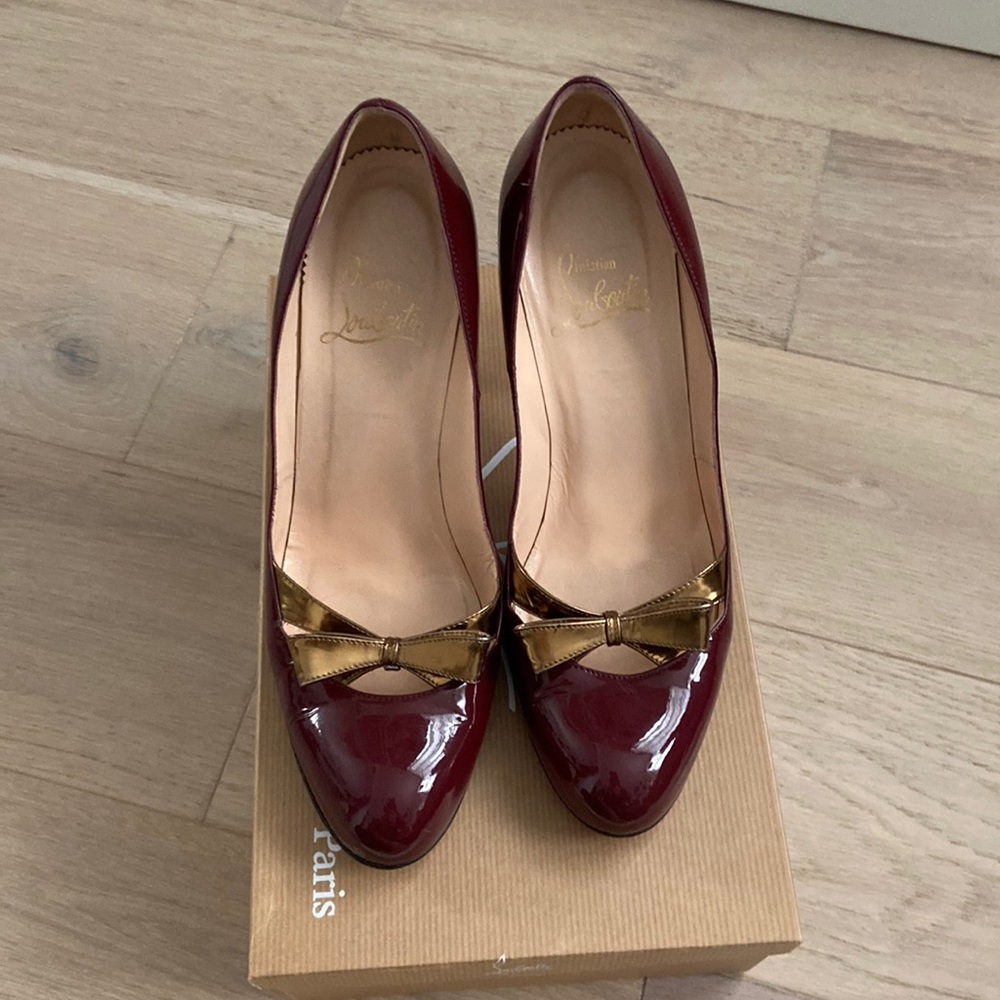 Christian Louboutin Miss Bunny Patent Heels